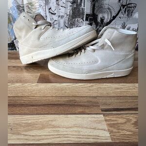 2017 Jordan 2 Retro Deconstructed Sail Sneakers 897521-100